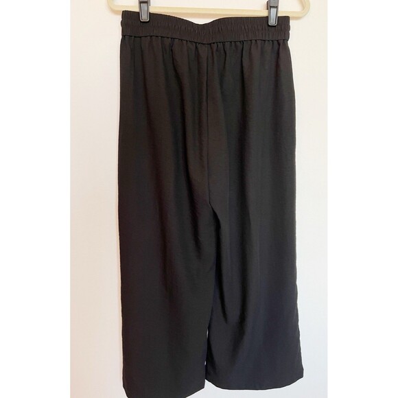Women’s Drawstring Waist Wide Leg Palazzo  Beach Pants Loose Fit Pockets Sz Lg. - Picture 2 of 16